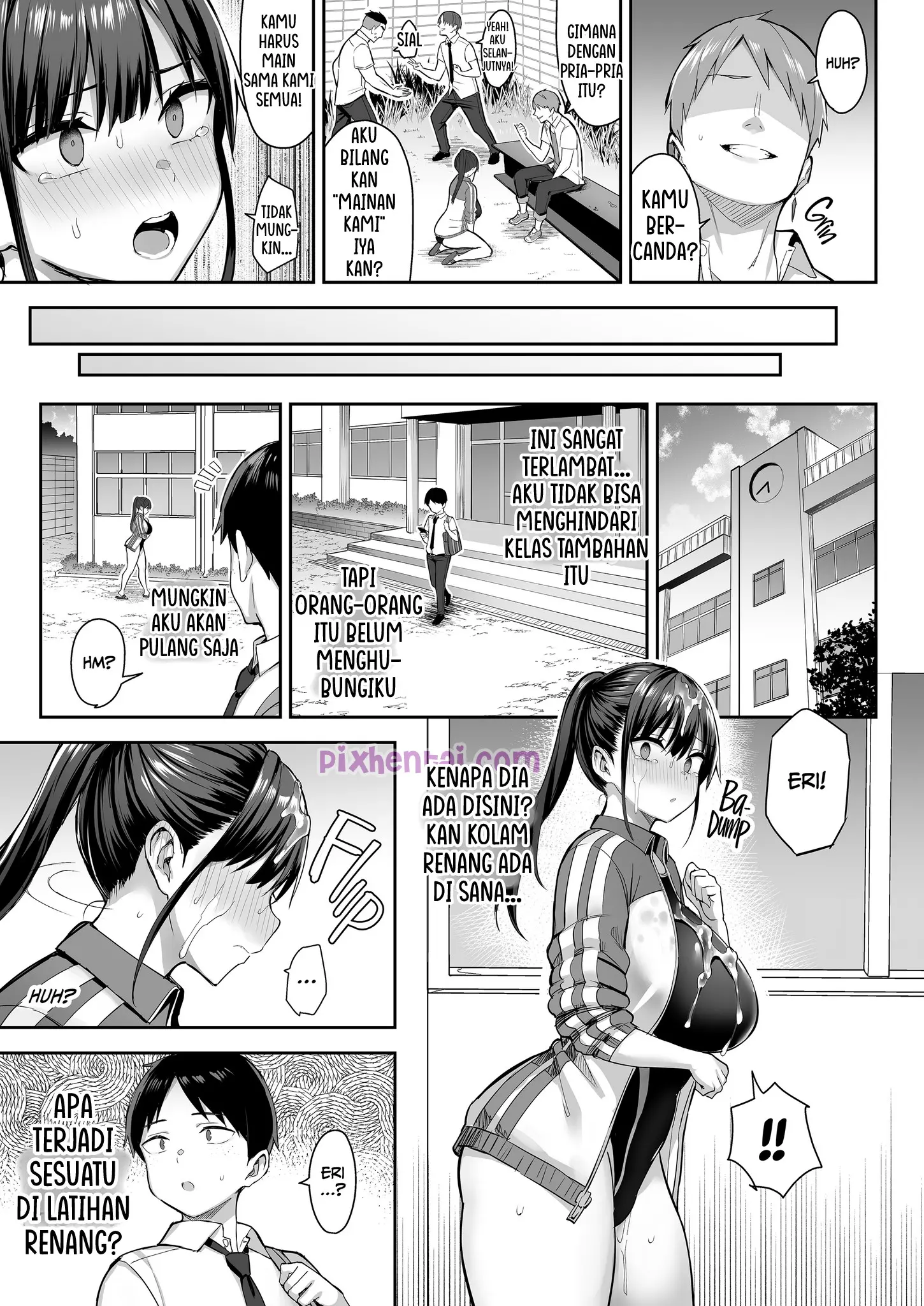 Komik hentai xxx manga sex bokep She Sold Herself Out to Save Me From Bullying Part 1 18